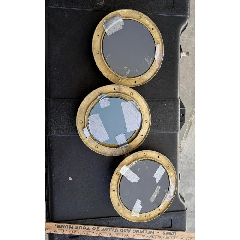 Vintage Porthole Wall Hanging Nautical 8